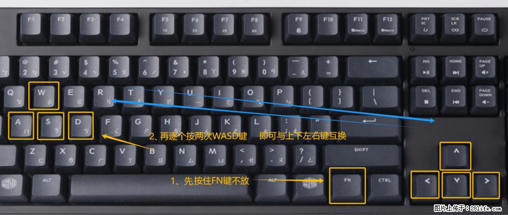 键盘，怎样把wasd键与上下左右方向键互换？ - 生活百科 - 江门生活社区 - 江门28生活网 jm.28life.net
